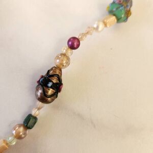 Beaded eyeglasses necklace lens leash lanyard rope